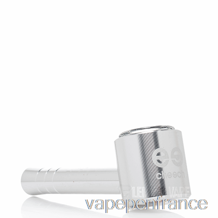 Cheech Métal Enveloppé Sherlock Main Pipe Argent Vape Stylo